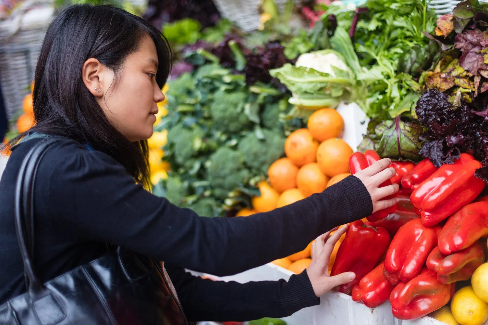 農薬を使った野菜を買う人